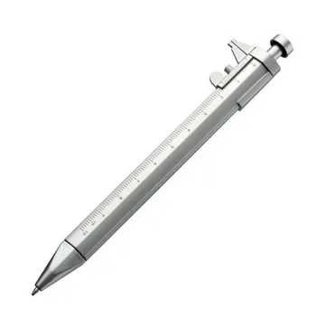 

2 in 1 TTBH03 Multi-functional Ballpoint Pen With Ruler Vernier Caliper Plastic Ruler Ballpoint Pen Stationery For Students