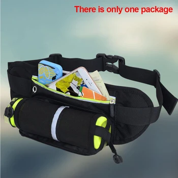 

Outdoor Sports Water Bottle Waist Bag Multi-function Reflective Riding Marathon Belt Bag Running Mobile Phone Wallet Pocket
