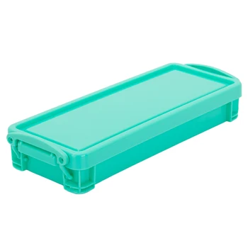 

Drawing Tools Desk Organizer Students School Pencil Case Pen Container Brush Solid Office Supplies Storage Box Mini Portable