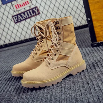 

Women Boots 2019 Scarpe Donna Round Toe Female Shoes Lace-up Ankle Boots Med Heel Ladies Shoes Fashion Botas Mujer Flock