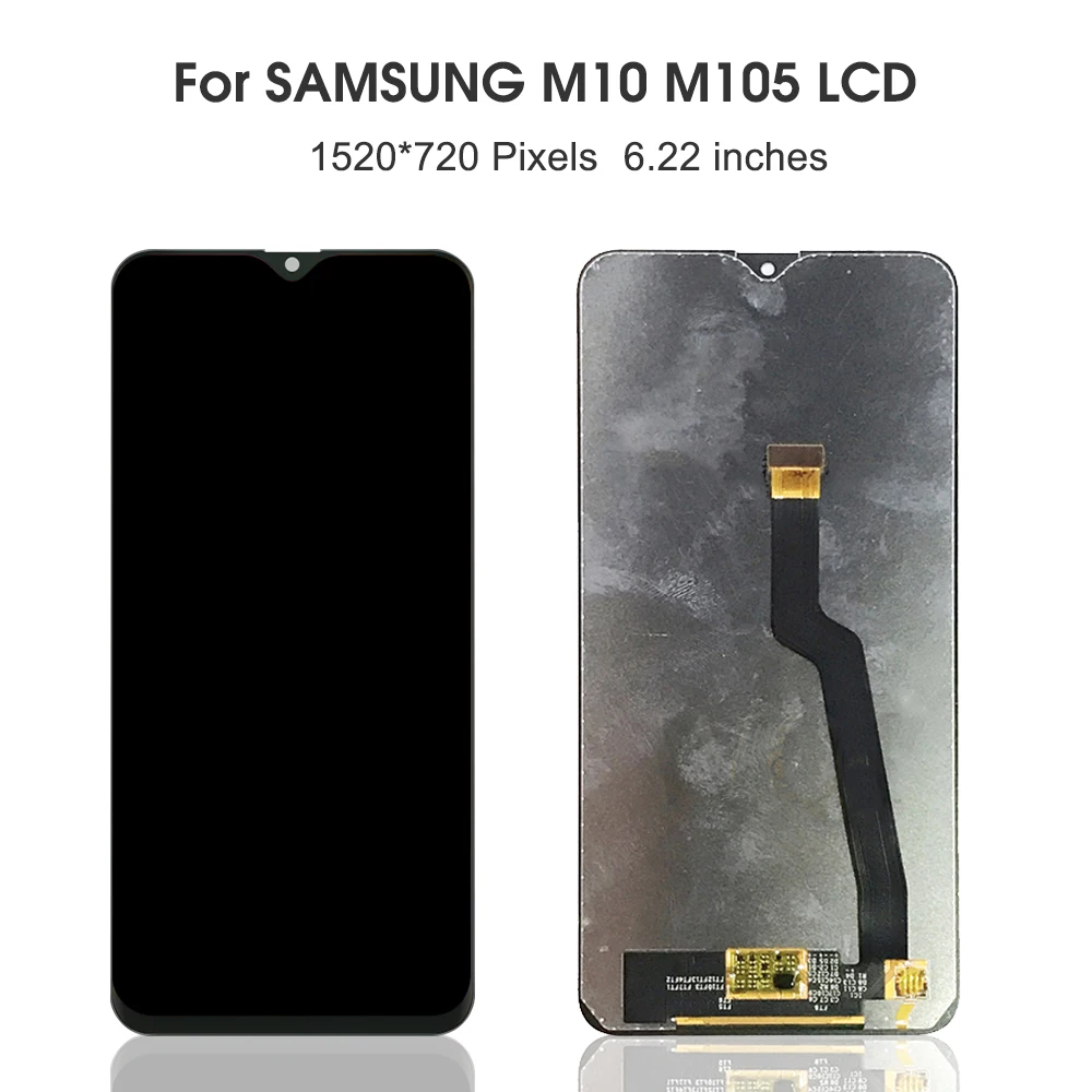 6,22 ''lcd для SAMSUNG Galaxy M10 дисплей SM-M105 M105F M105G/DS кодирующий преобразователь сенсорного экрана в сборе Замена
