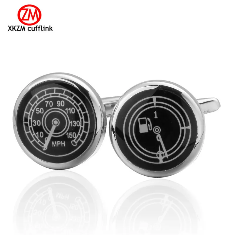 

Frame Meng High Quality French Cuff Sleeve Nail Men Cufflinks Traffic Series Gauge Speedometer Cufflinks