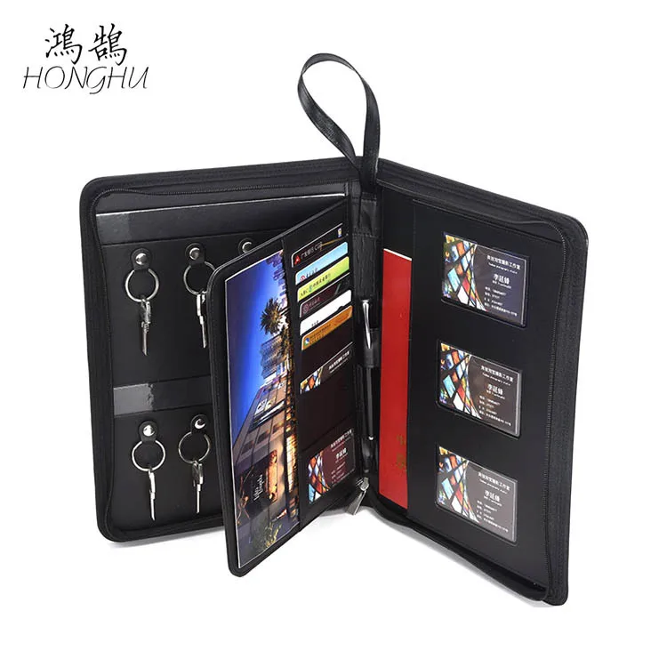 

Business Real Estate Submitted Key Bag Multi-functional Hide Substance Submitted Bag Key Package Zipper Submitted Bag