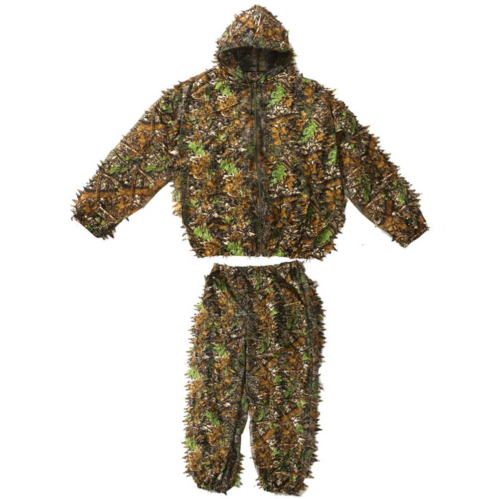 

Girl Boy Training Forest Hunting Shooting Soft Outdoor Suit Camouflage Portable Children Lightweight Invisible Camping Gift