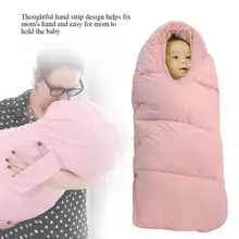 Warm Baby Stroller Sleeping Bag Fleece Prams Footmuff Infant Swaddle Wrap Envelopes For Newborns Baby Blanket Sleepsack