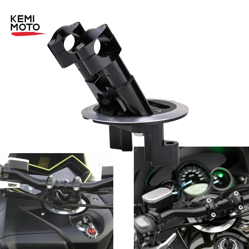 For Yamaha Tmax530 T-MAX 530 2012 2013 2014 2015 Riser Kit Handlebars Clamps