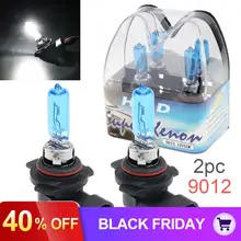 2 шт./компл. 12V 9012 55W 6000K белый светильник супер яркие автомобильные ксеноновые галогенные лампы авто спереди головной светильник тумана светильник лампочка