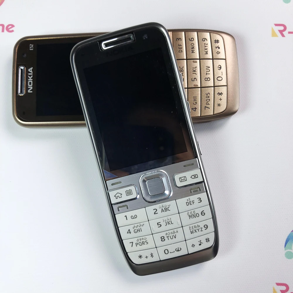 Разблокированный Мобильный телефон Nokia E52 100% оригинал 2G 3G Wi Fi 3 Мп Восстановленный