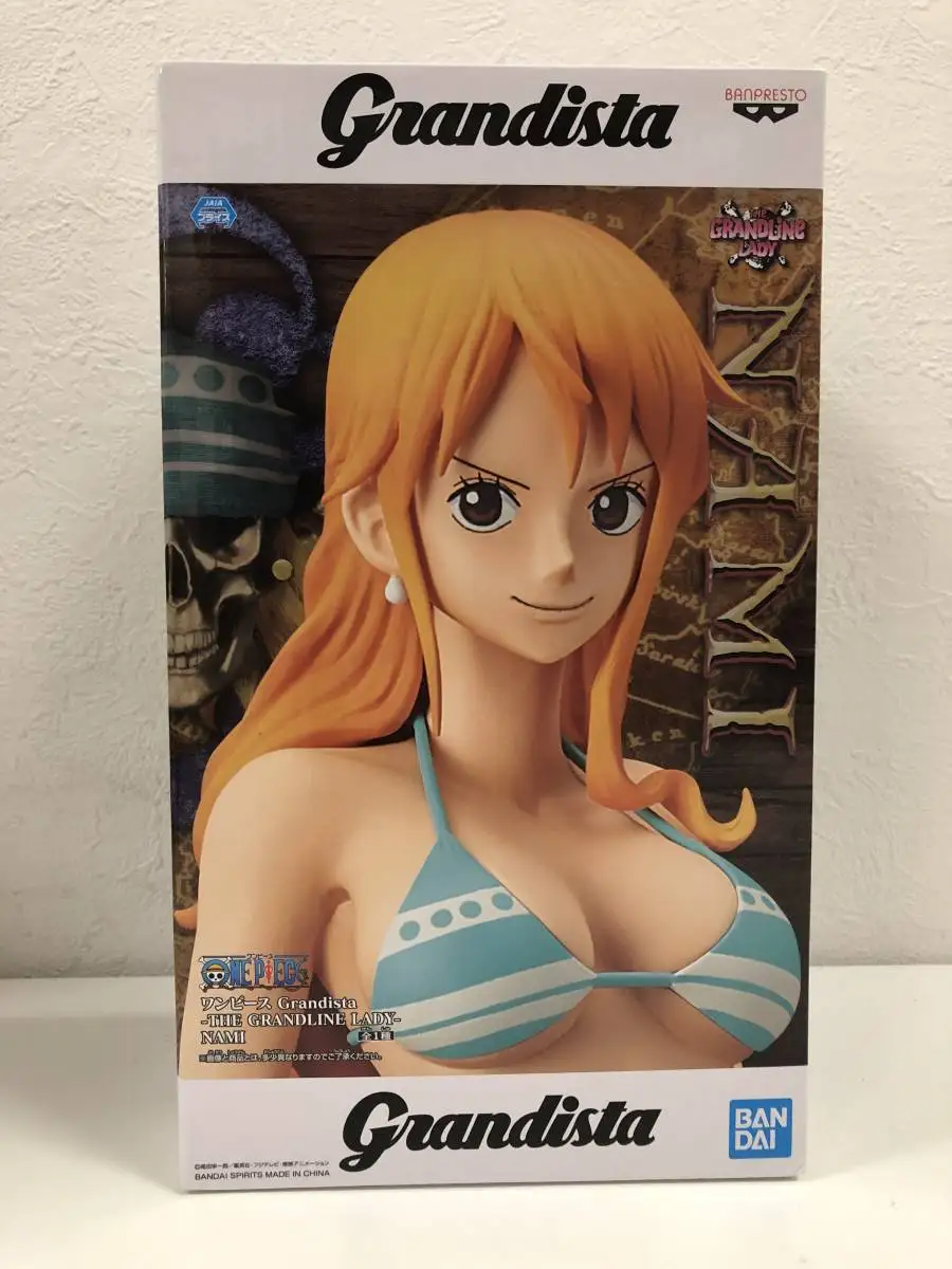 Оригинальный BANPRESTO One Piece OP Grandista GROS экшн фигурка нами фигурки модель куклы