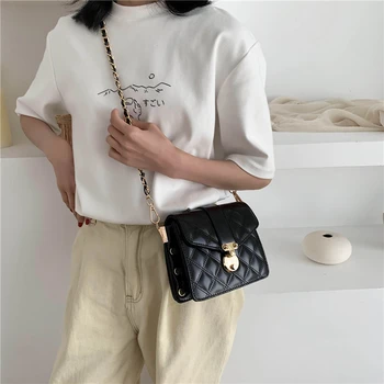 

Classic Diamond Pattern Women Plaid Messenger Bag Big Square Female Shoulder Bags Rhombus Lattice Large Size Luxury Lady Handbag