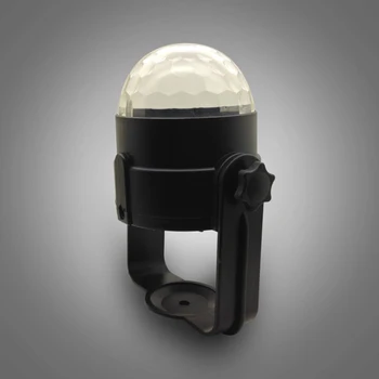 

Lorry interior decorative DVD usb magic Mushroom ball disco dj sensor strobe flash ambient DC 5V 3D neon projector led light