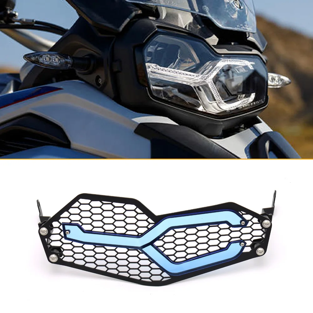 Акриловая защита для переднего фонаря F850GS аксессуары мотоциклов BMW решетка гриля