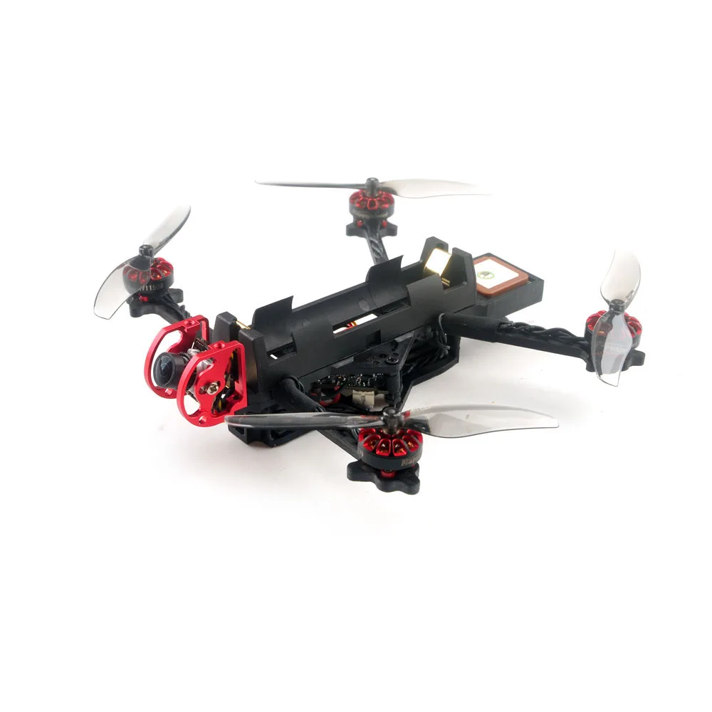HappyModel Crux3 NLR ELRSF4 2.4G 5in1 AIO Mini M8N GPS Buzzer Caddx-ANT EX1202.5 KV11500 3inch ELRS Nano Long Range Drone