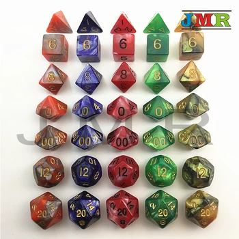 

Brand New Portable Dice Role Playing Game for Dungeons and Dragons 2 color Cube Game Dice