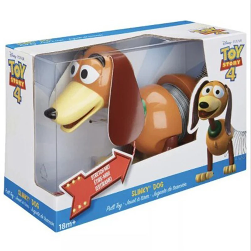 

Toy Story 4 Toy Story Slinky4 Spring Dog DOG 4-6 Years Boy Version Movable Mini Kids Children Toys Model Gift