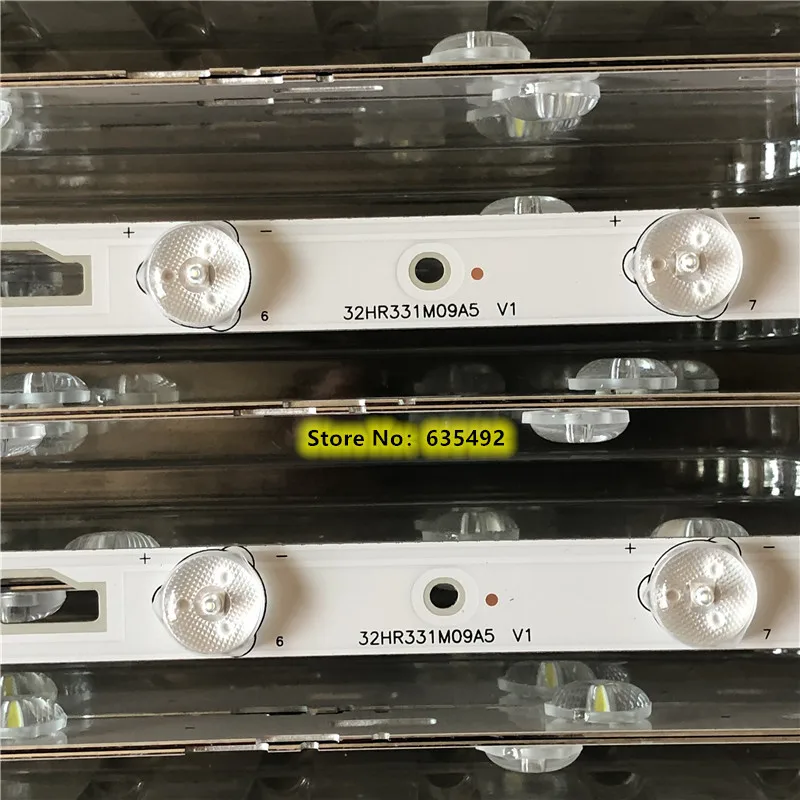 Лучшая подсветка 1 комплект = 2 шт. D32TS7202 светодиодная 32HR331M09A5 V1 Светодиодная лента