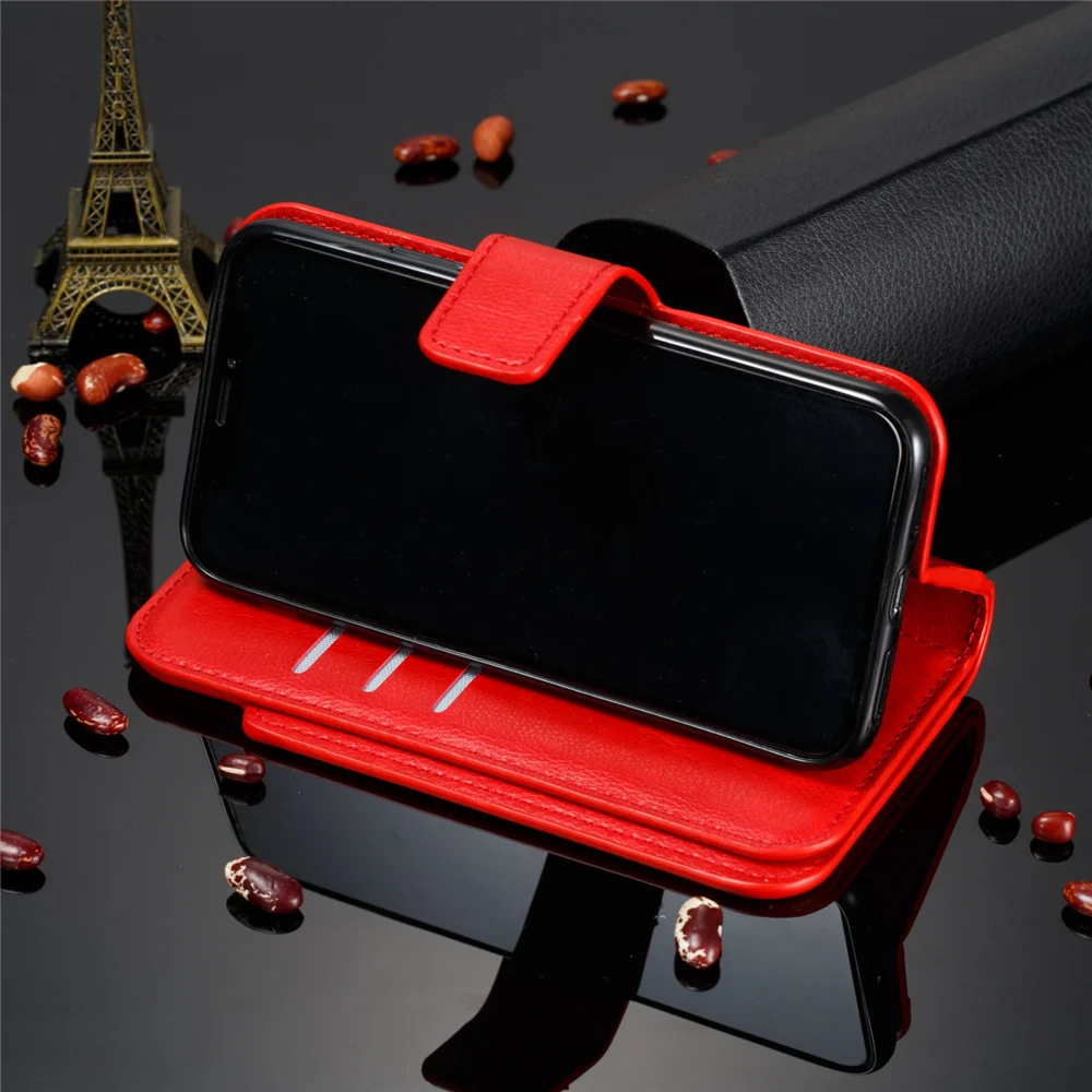 Роскошный кожаный чехол-книжка с бумажником для Xiaomi mi 8 9 9T CC9E CC9 A3 Lite Red mi 6 6A 7A 8A Note 7 8 Pro Чехол-подставка для телефона Etui