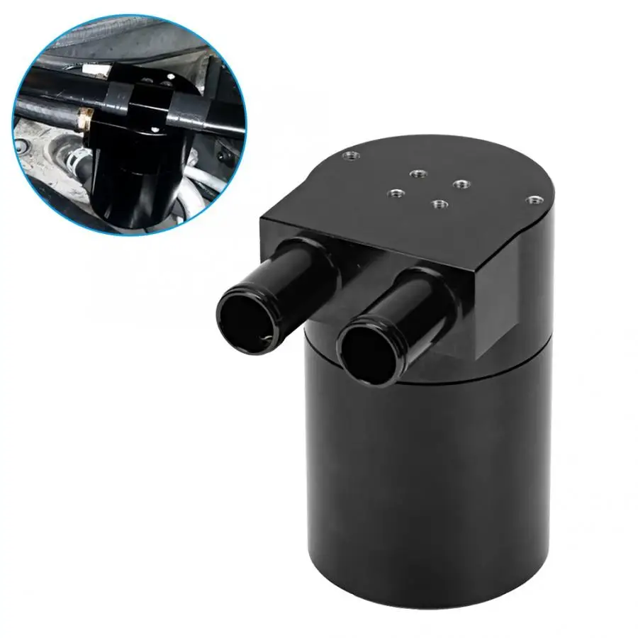 

Aluminum Car Engine Oil Turbo Racing Motor Catch Tank Vehicle Modification Accessory