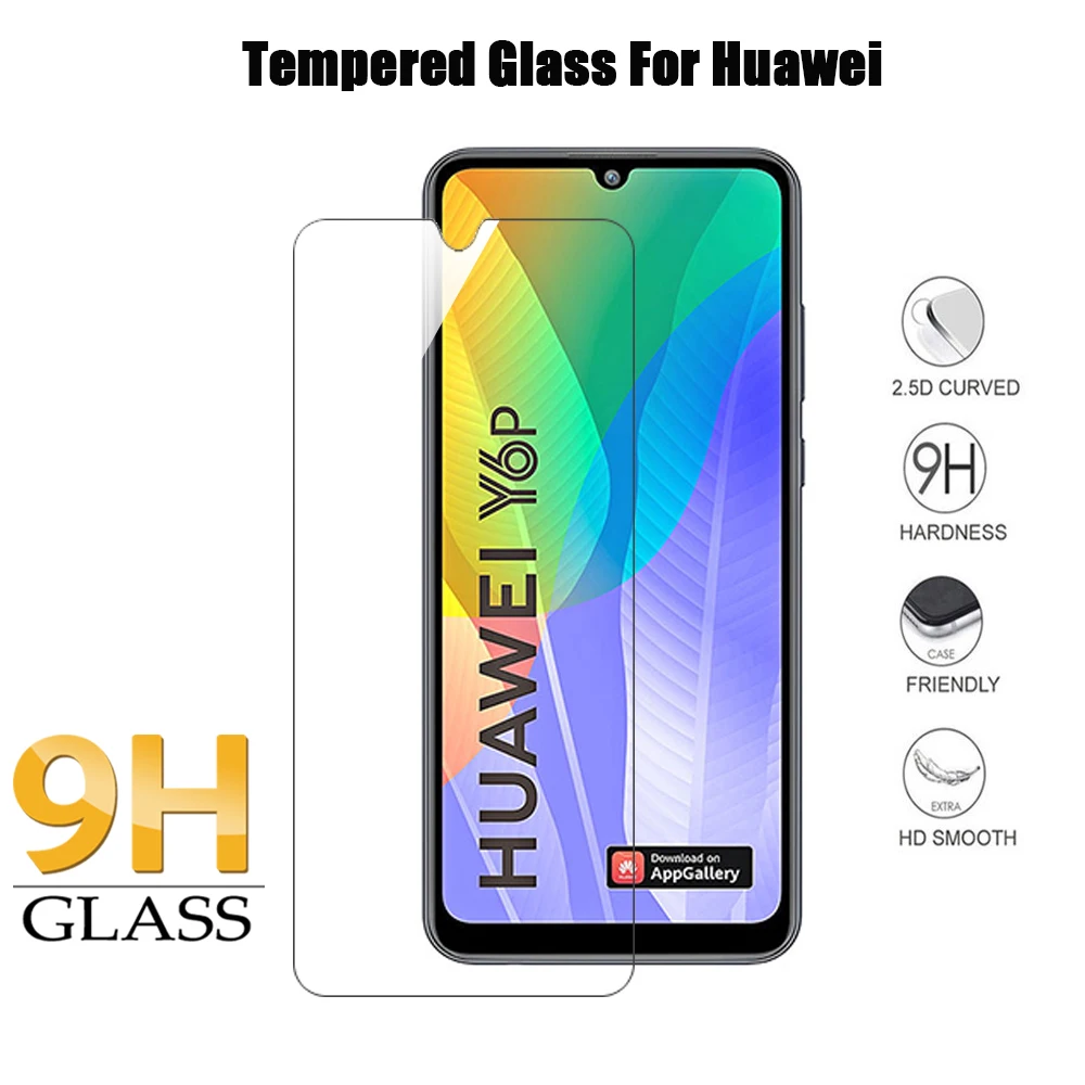 Защитное стекло для Huawei y7 prime pro 2019 защитная пленка 1-3 шт. | Мобильные телефоны и