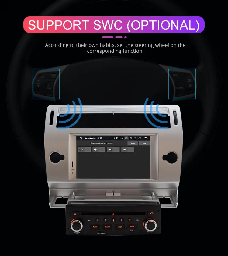 Excellent Besina Android 9.0 car DVD Player For Citroen C4 Quatre Triumph Multimedia GPS Navigation WIFI Octa Cores 4GB 1 Din Car Radio 12 Excellent Besina Android 9.0 car DVD Player For Citroen C4 Quatre Triumph Multimedia GPS Navigation WIFI Octa Cores 4GB 1 Din Car Radio 12