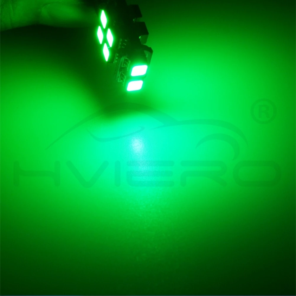 Hviero T10 W5W RF Control RGB Led Reading Light RGB T10 LED 194 168 Car Clearance Light License Plate Light Position Light 12V