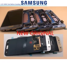 

ML1 Original NO Shadow NEW Display for SAMSUNG Galaxy S7 G930 G930A G930F LCD WITH FRAME Touch Screen Digitizer Assembly