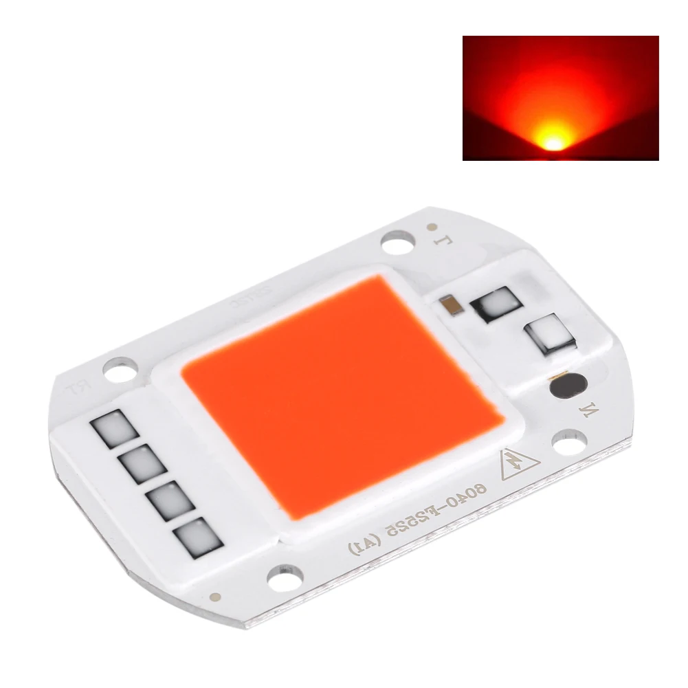

50W 6040 COB Chip Light Source Fits For DIY LED Spotlight Floodlight Lamp Red Flood Light Spotlight 4500-5000lm
