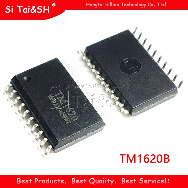 5 шт. интегральная схема TM1620B letic TM1620 SOP 20|Интегральные схемы| |