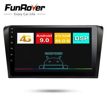 

Funrover IPS Octa 8 Core Car DVD Player for Mazda 3 2006 2007 2008 9 inch Android 9.0 4G RAM 64G ROM Radio GPS Navigation dsp bt