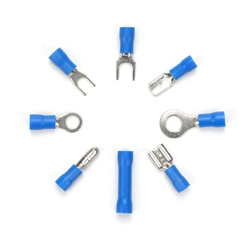 New 24value Assorted Heat Shrink Wire Connector Kit- Electrical connectors Insulated Crimp Marine Automotive Terminals Set