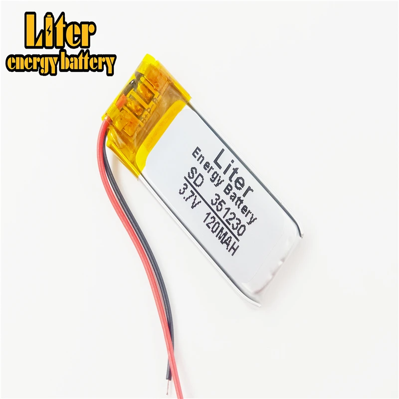 Аккумуляторная батарея 351230 мАч в lipo аккумулятор MP3 MP4 bluetooth гарнитуры GPS |