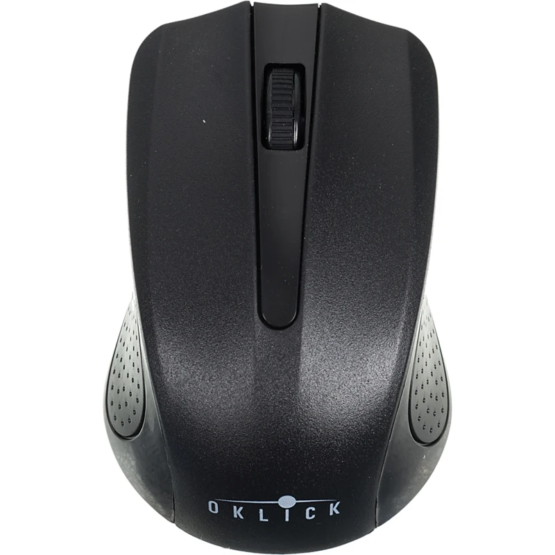 Мышь Oklick 485MW черный оптическая(1200dpi) беспроводная USB(2but