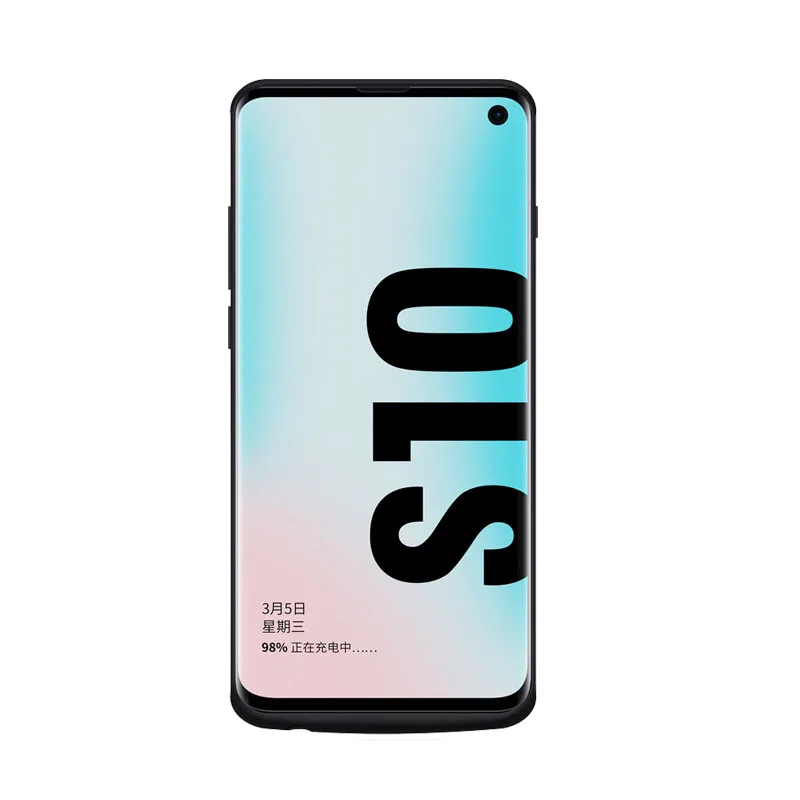 5000 мАч портативный чехол для зарядного устройства для samsung Galaxy S10 Lite S10E power Bank чехол внешний блок резервная Зарядка чехол для телефона