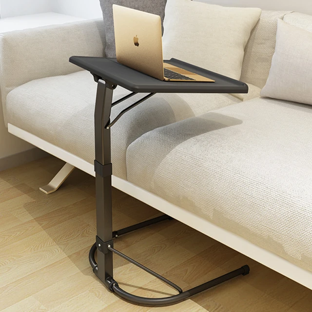 Mesa dobrável ajustável para laptop, mesa de levantamento do computador,  suporte para notebook para leitura, sofá,