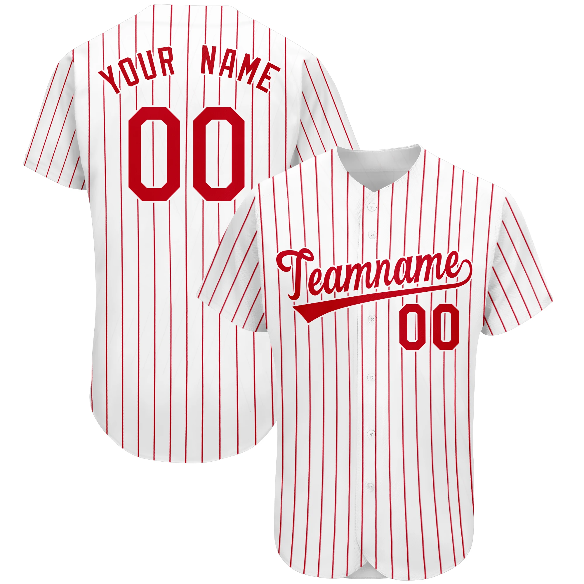 Stripe Baseball Jersey for Team Print Baseball Jerseys For Men/Women/Kids Sportwear baseball shirt