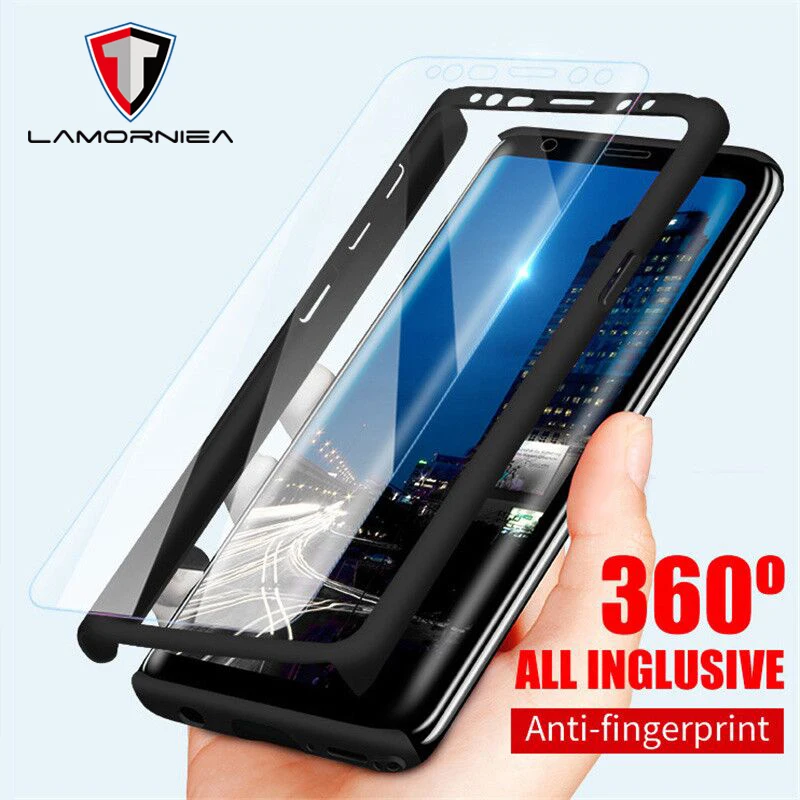 

Lamorniea 360 Full Case For Samsung S9 S8 S10 Plus Note 8 9 Full Cover For Sasmsung A8 Plus 2018 A3 A5 A7 2017 J3 J5 J7 S6 Edge