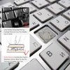 Hebrew & English characters Ultra-thin Business Israel Wireless Keyboard and Mouse combo low noise for Office ► Photo 3/6
