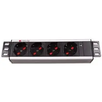

Universal power strip with 4 seats racks 10''