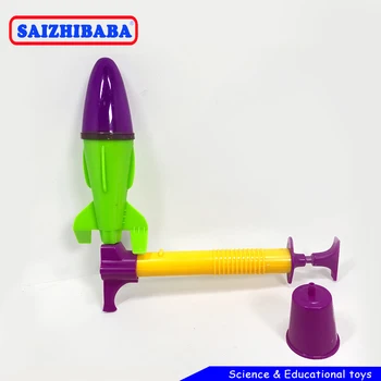 

Saizhibaba Rocket Launcher Outdoor Toy Jump Jet Launcher Water Powered Rocket Developing Intelligent Physics Experiments Kits