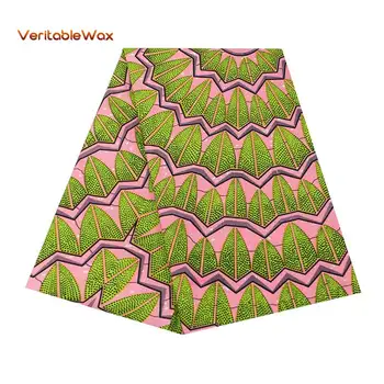 

Africa Ankara Polyester Wax Prints Fabric Binta Real Wax High Quality 6 Yards 2020 African Fabric For Party Dress FP6222