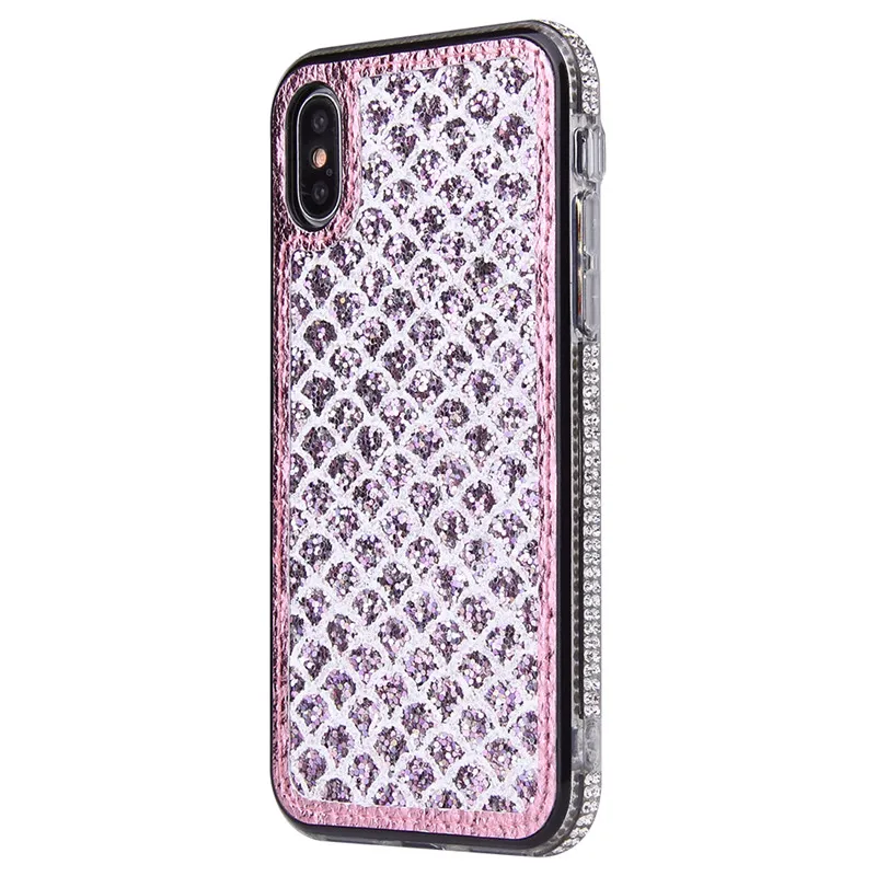 Женский чехол для телефона для iPhone Xr, чехол, Блестящий Бриллиант, Xs Max, чехол, блестящие хрустальные стразы, чехол для iPhone 6, 6s, 7, 8 Plus, X Capa