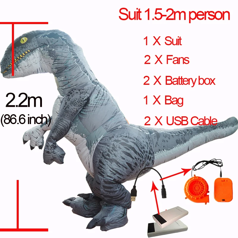 Fantasy Men Adult Unicorn Inflatable Dinosaur Costume Willy Ghost Sumo Anime Cosplay Halloween Dinosaur Costume For Kid Women (9)