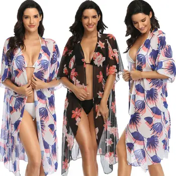 

Women Summer Lace Beach Crochet Bikini Cover Up 2020 Swimwear Ladies Beachwear Bathing Suit Beach Dress For Women