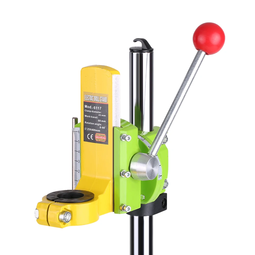 

High Precision 0-90 Degree Electric Power Drill Press Stand Table Rotary Tool Workstation Drill Workbench Repair Tools Clamp