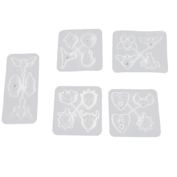 

DIY Crystal Epoxy Mould Devil's Eye Owl Semi-Three-Dimensional Jewelry Full Board Silicone Mould