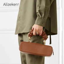 Женская сумка с длинными складками, новинка, элегантная, зеленая, с верхней ручкой, сумка через плечо, сумочка, женская, простая, дизайнерская, известный бренд, женская сумка