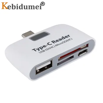 

3 in1 USB 3.1 Type C USB-C TF SD OTG Card Reader For Macbook Phone Tablet Memory Card Readers Adapter