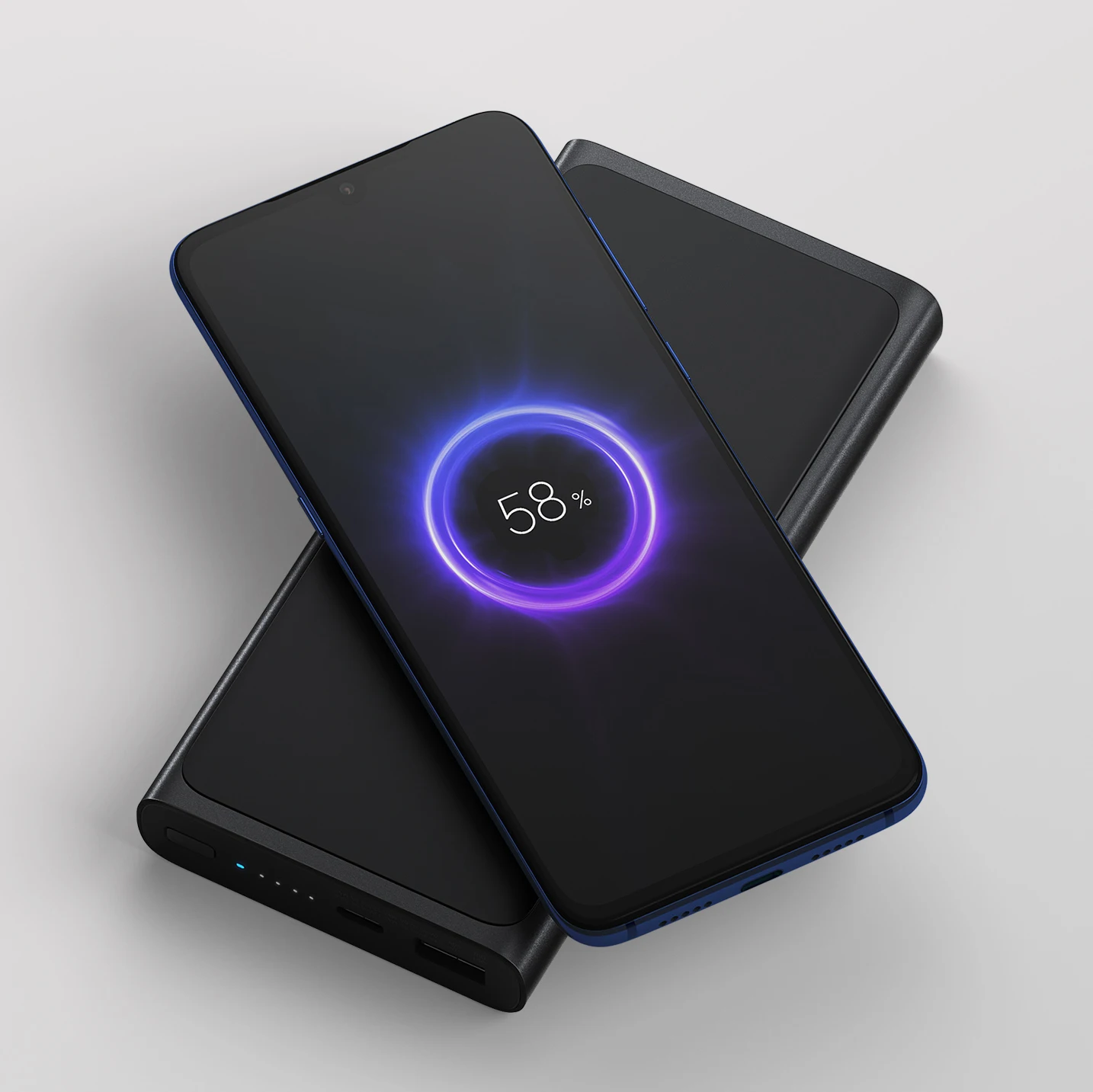 Xiaomi Mi 10000 мАч Qi беспроводной внешний аккумулятор PLM11ZM Quick Charge Powerbank для iPhone X XR XS MAX 8
