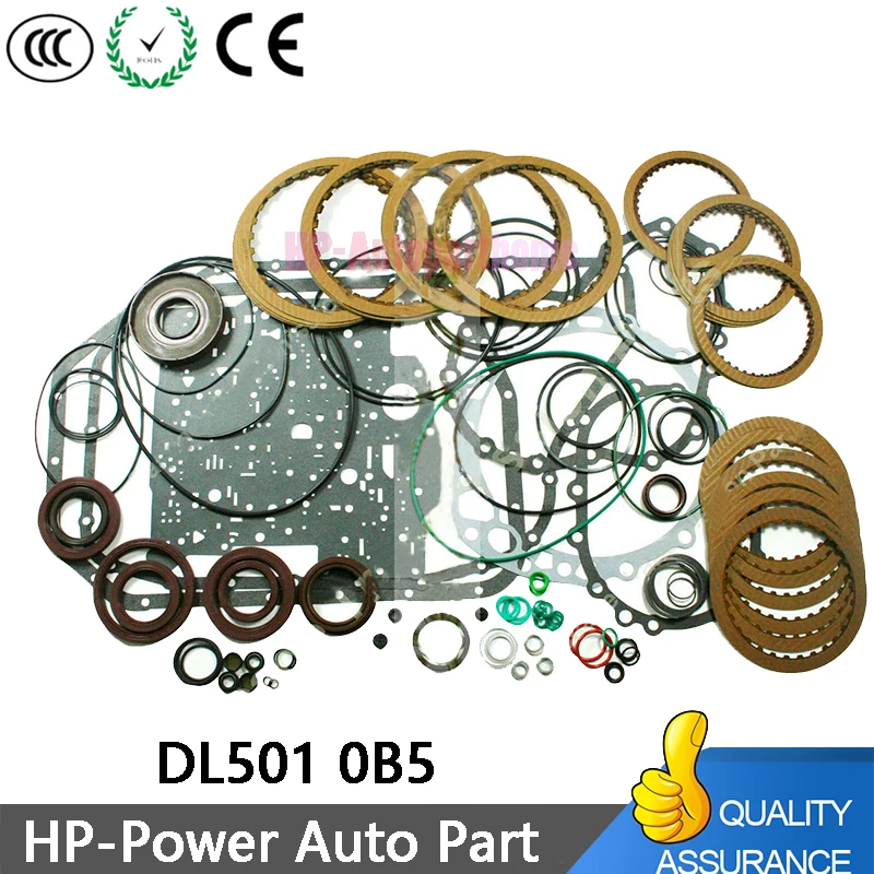 DL501 0B5 Transmission Rebuild Kit for Audi A4 A5 A6 A7 Q5 7-Speed Auto part