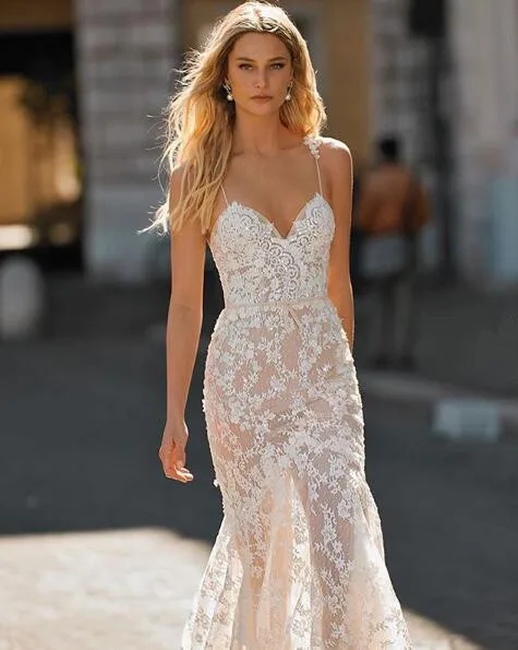 Vestido Novia, сексуальное свадебное платье русалки, подвенечные Свадебные платья с длинным шлейфом, кружевные аппликации, большие размеры, свадебное платье невесты